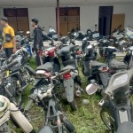 Polres Tulungagung razia puluhan motor berknalpot bising-1675751895