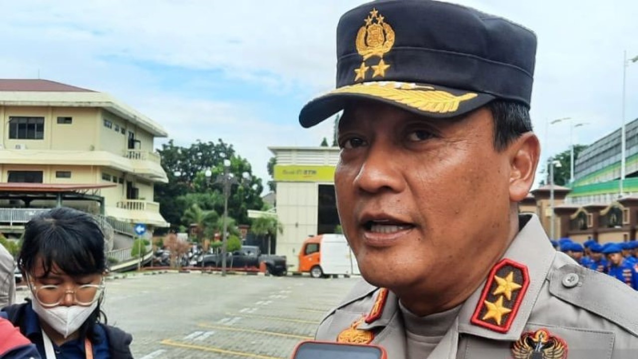 Kepala Divisi Hubungan Internasional (Kadiv Hubinter) Polri Irjen Pol. Krishna Murti, Kamis (9/2/2023). (ANTARA/Laily Rahmawaty)
