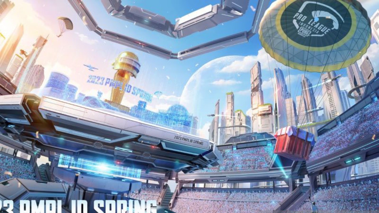 Poster PUBG Mobile Pro League Indonesia 2023 Spring. (ANTARA/HO/PUBG Mobile)