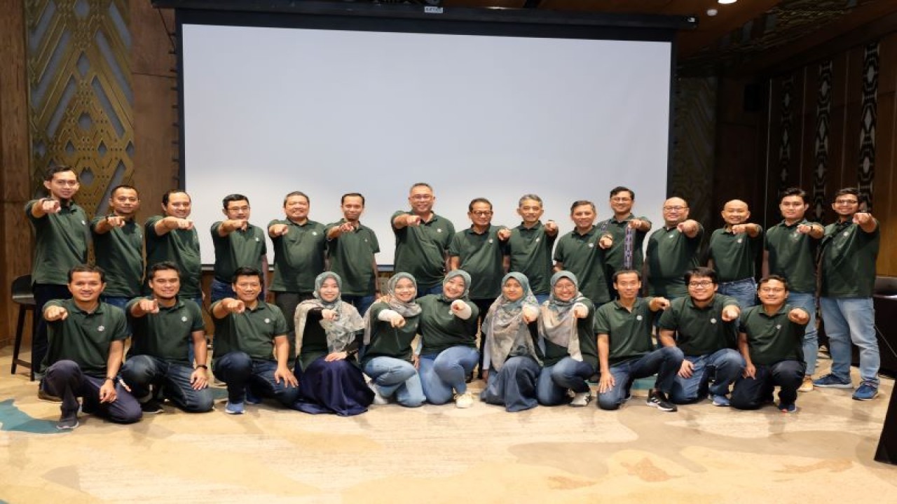 Pupuk Kaltim menggelar Smart Production Evaluation Meeting 2023 dalam rangka meningkatkan inovasi smart production dalam rangka memperkuat transformasi digital. ANTARA/HO - Pupuk Kaltim