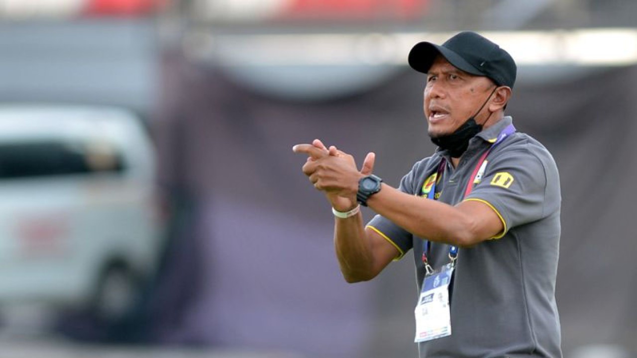 Rahmad Darmawan. ANTARA FOTO/Fikri Yusuf/rwa.