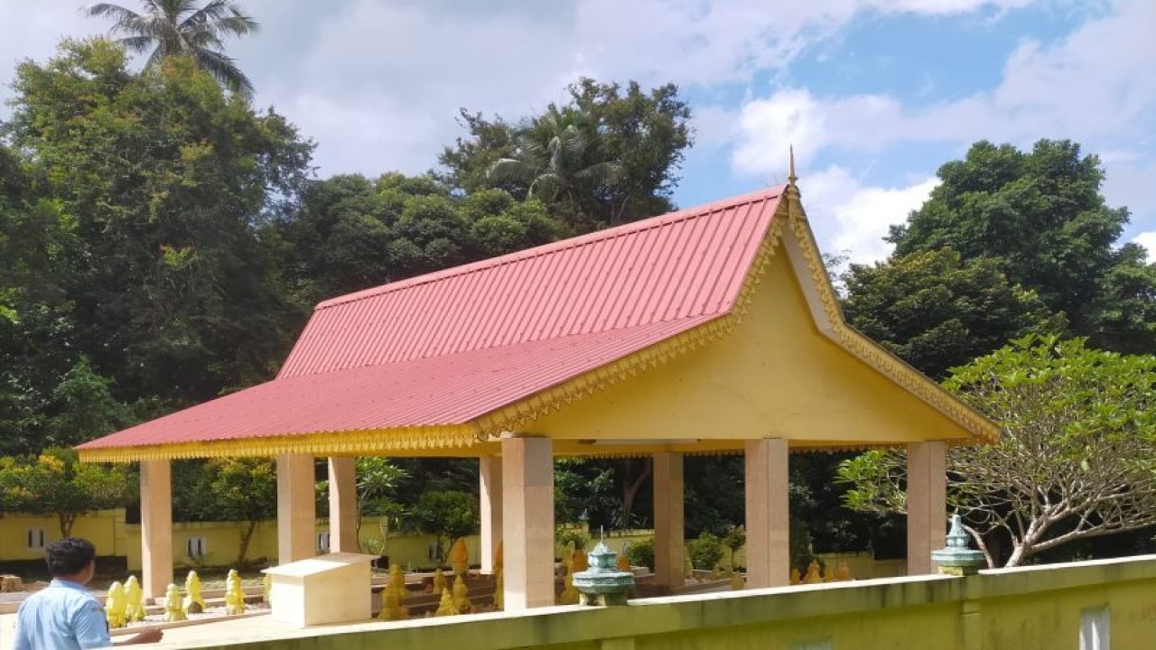 Cagar budaya makam Raja Isa (Nong Isa) di Batam, Provinsi Kepri (FOTO ANTARA/HO-Dinas Kebudayaan dan Pariwisata Batam)