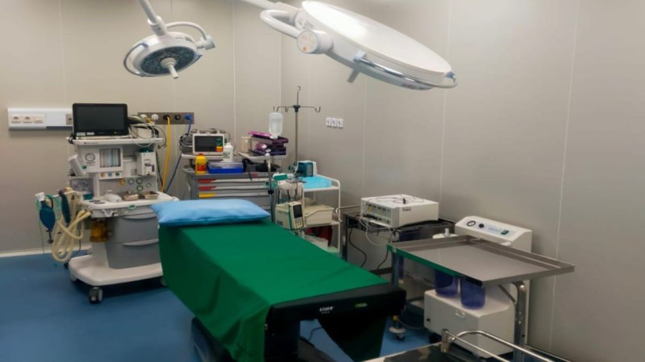 Kamar bersalin di RSUD Kepulauan Seribu di Jakarta pada Senin (20/2/2023). ANTARA/HO-Kominfotik Kepulauan Seribu