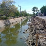 Salah satu proyek pembangunan drainase di Kota Surabaya. ANTARA/HO-Pemkot Surabaya.-1675927339