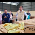 Satgas Pangan Polda Jateng cek stok MinyaKita di gudang Bulog-1676445377