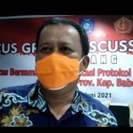 Sekretaris Satgas Penanganan COVID-19 Babel Mikron Antariksa. ANTARA-1675569102
