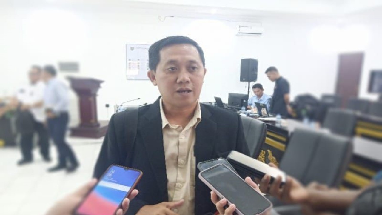 Sekum Asprov PSSI Kalteng Sigit Widodo calon Exco PSSI pusat Periode 2023-2027. ANTARA/Adi Wibowo