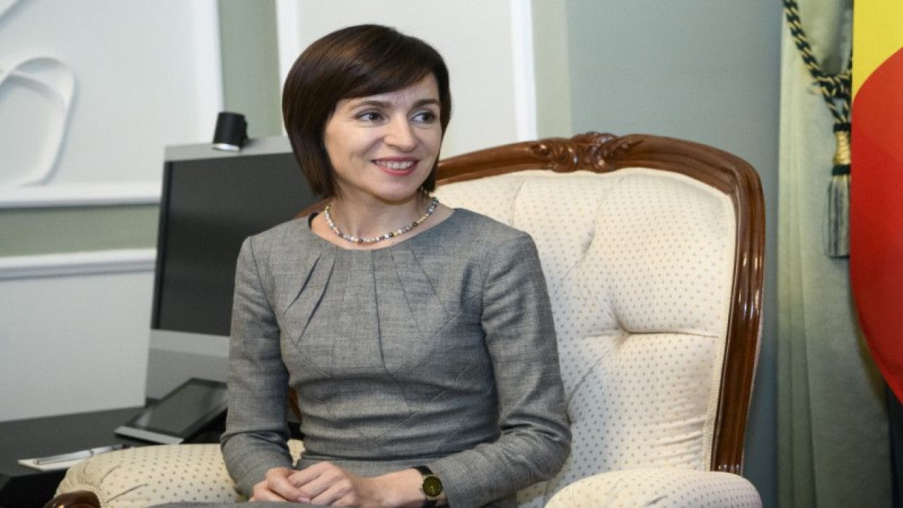 Presiden Moldova Maia Sandu dalam foto 11 Juli 2019 ini masih menjabat perdana menteri, saat bertemu dengan Perdana Menteri Ukraina Volodymyr Groysman. (Laman Kabinet Pemerintahan Ukraina kmu.gov.au via wikipedia commons)