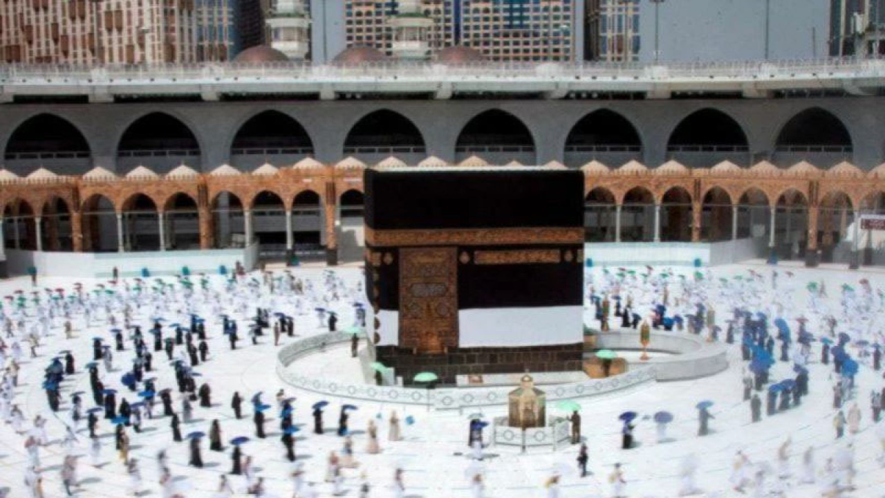 Aktivitas umrah dan haji di Mekkah (FOTO ANTARA)