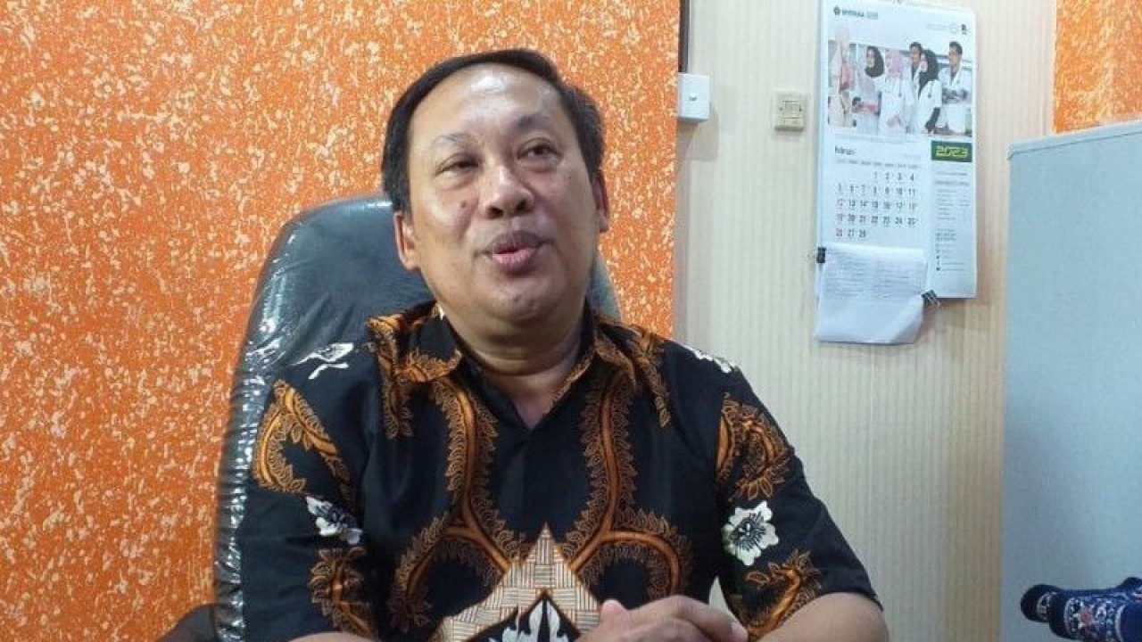 Dekan Fakultas Kedokteran Universitas Islam Sultan Agung (Unissula) Dr. dr. Setyo Trisnadi SH, Sp.KF. (ANTARA/Zuhdiar Laeis)