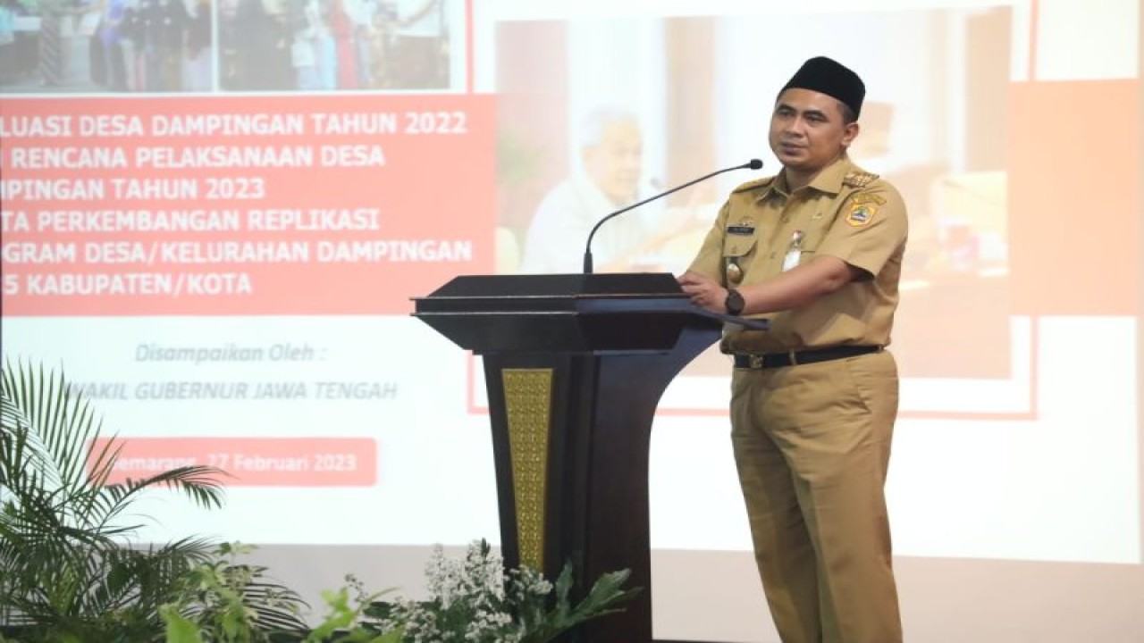 Wakil Gubernur Jawa Tengah Taj Yasin Maimoen. ANTARA/HO-Humas Pemprov Jateng