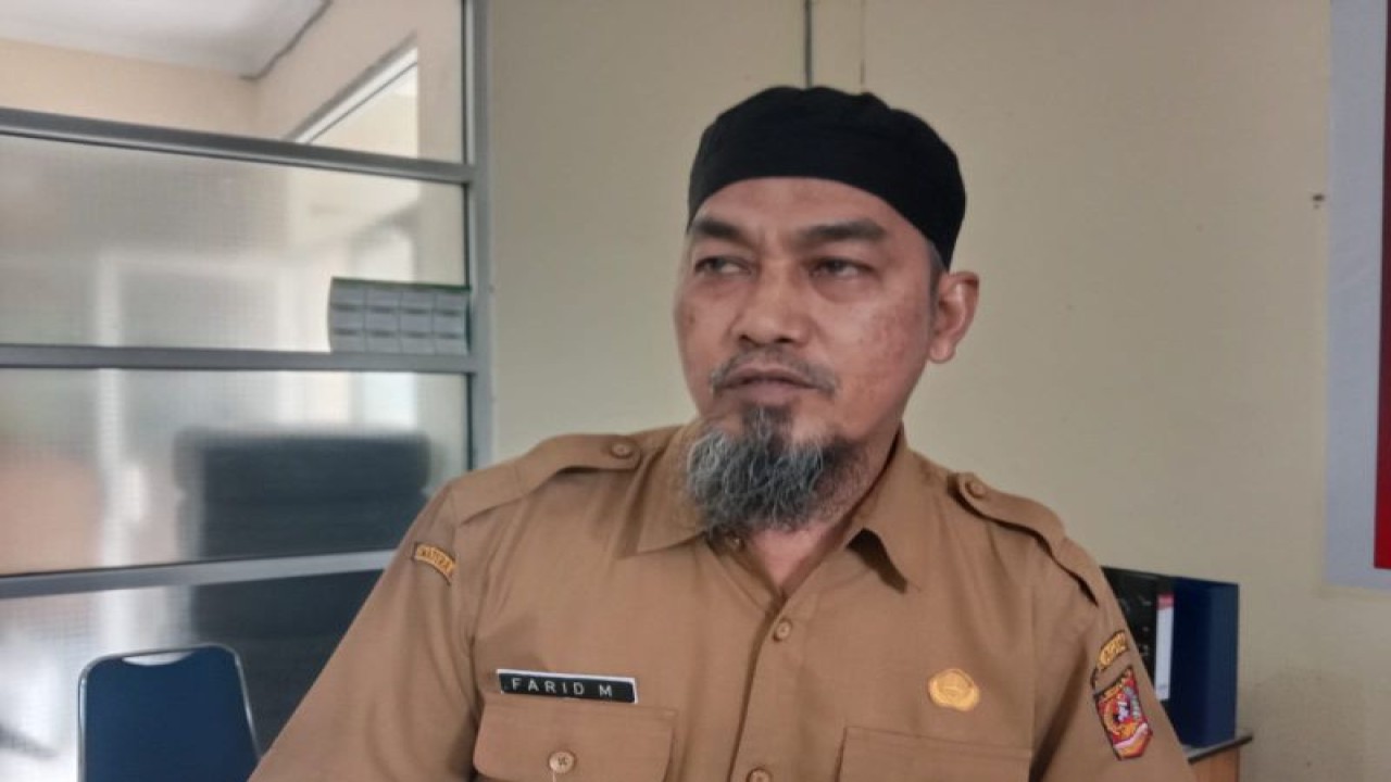 Kepala Bidang Kesehatan Hewan dan Kesehatan Masyarakat Veteriner Dinas Pertanian Agam Farid Muslim. ANTARA/Altas Maulana