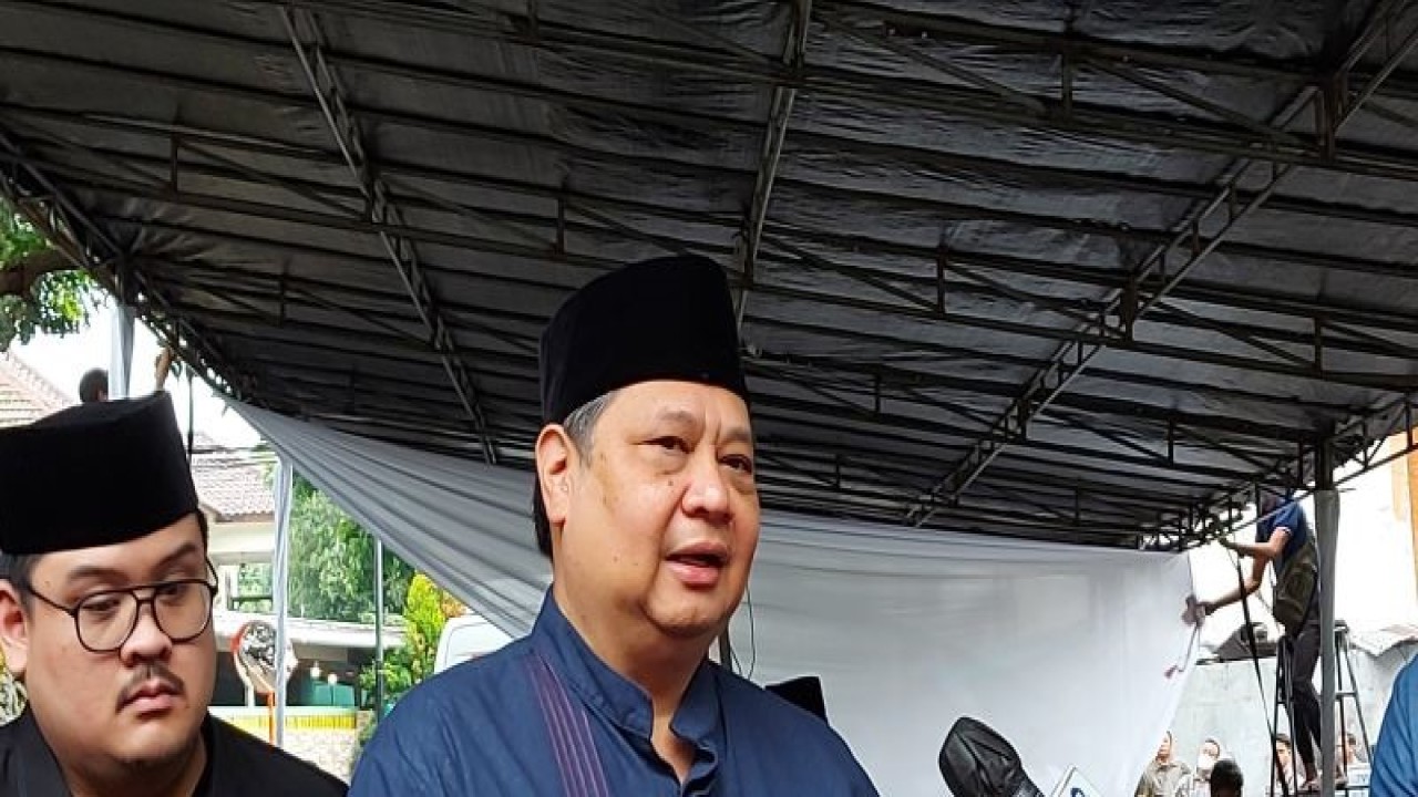 Menteri Koordinator Bidang Perekonomian Airlangga Hartarto. ANTARA/Fianda Sjofjan Rassat