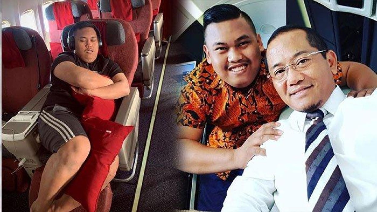 Ajudan Pribadi dan mantan bosnya, Andi Rukman Karumpa. (Net)