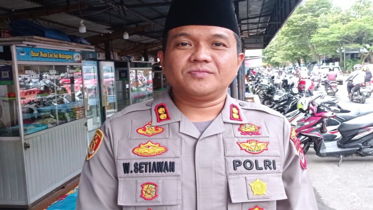 Kapolres Lebak AKBP Wiwin Setiawan. ANTARA/Mansyur