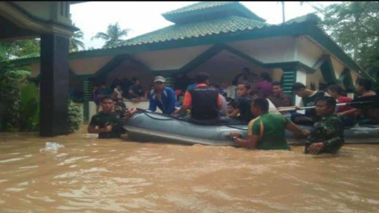 Ilustrasi: Banjir di Lampung (ANTARA/HO)
