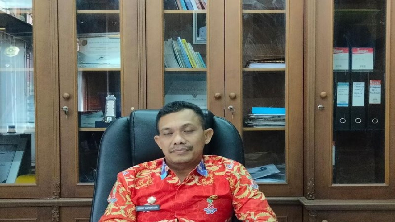 Kepala Dindukcapil Bangka Selatan Benny Supratama (ANTARA/Ahmadi)