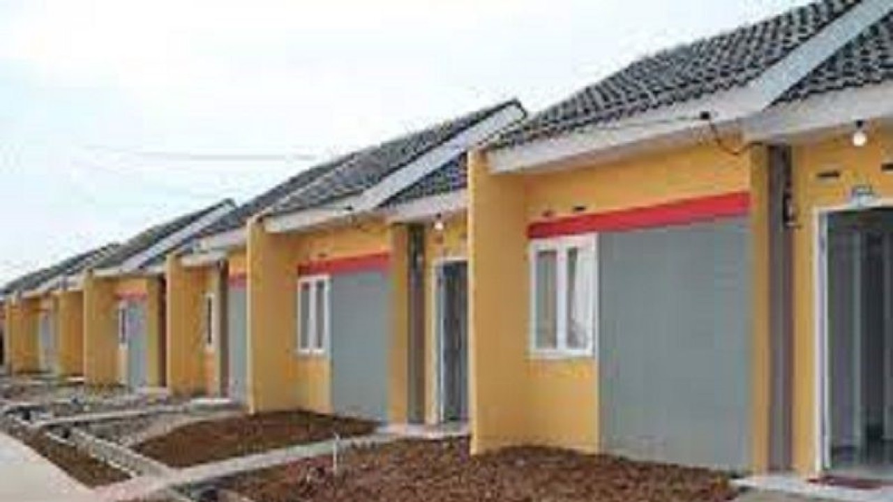 Rumah subsidi untuk masyakata yang berpenghasilan menegah ke bawah di bangun pihak developer di Kecamatan Baruga Kota Kendari. ANTARA/Azis Senong