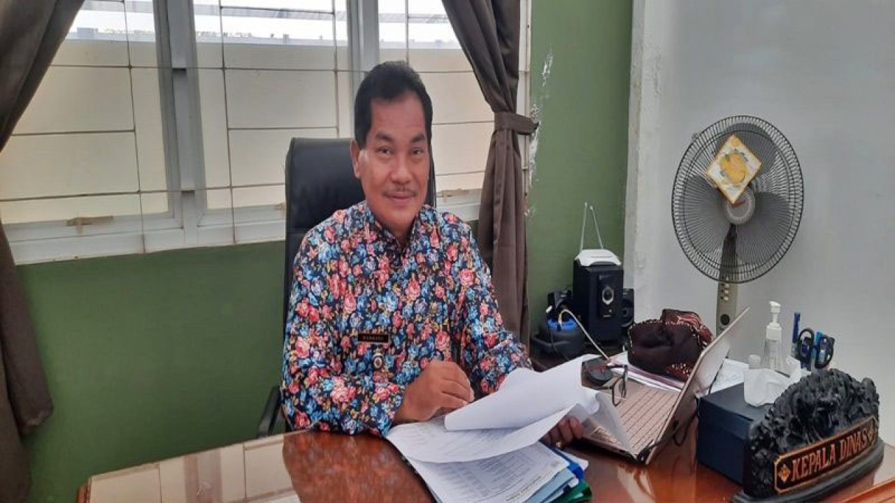 Kepala Diskopnaker Kabupaten Boyolali, Bambang Susanto, di Boyolali, Kamis (30/3/2023). ANTARA/Bambang Dwi Marwoto.