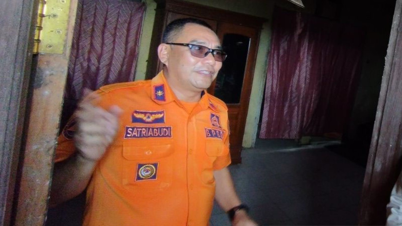 Kepala Pelaksana BPBD Kabupaten Garut Satria Budi. (ANTARA/Feri Purnama)