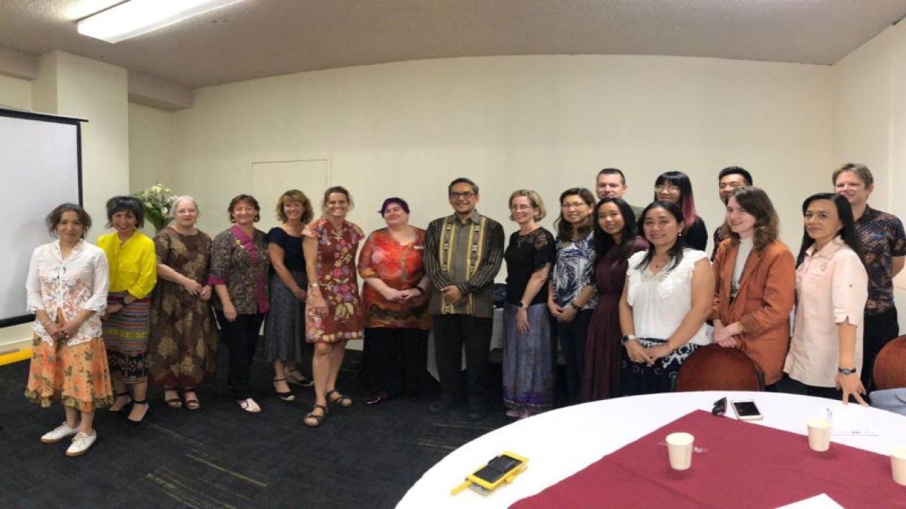 Pemerintah Australia gencar mempromosikan bahasa hingga budaya Indonesia di Perth, Australia Barat, Jumat (24/3/2023). (ANTARA/HO-Kemendikbudristek)