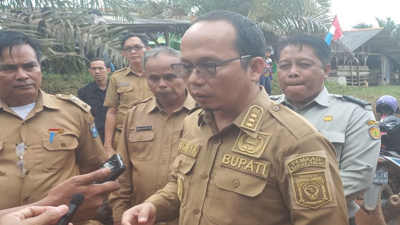 Bupati Bangka Tengah Algafry Rahman (ANTARA/Ahmadi)