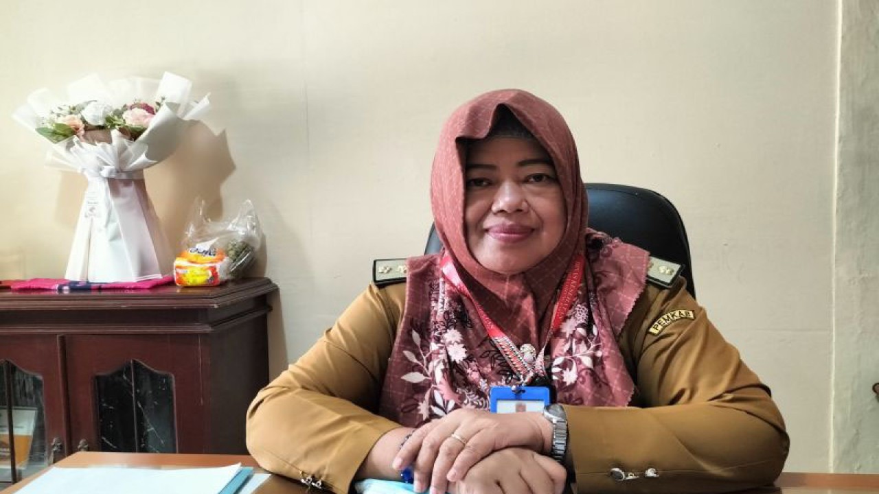 Sekretaris Dinas Kesehatan Lampung Barat, Cahyani Susilawati, (ANTARA/Riadi Gunawan)