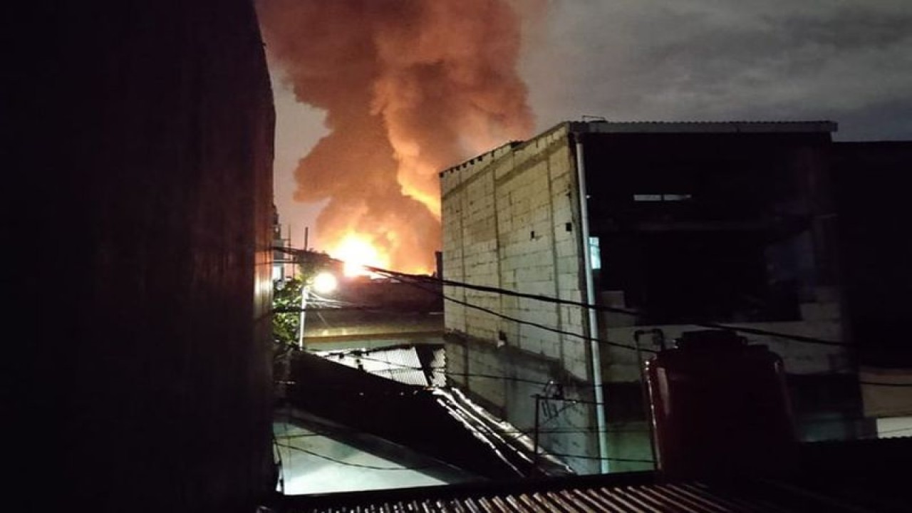 Depo Pertamina Plumpang terbakar (ANTARA/HO)