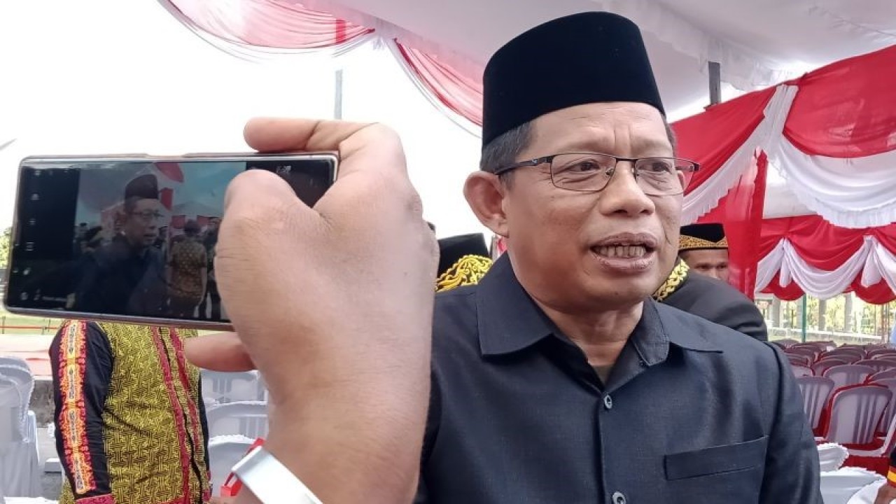Deputi Bidang Sosial Budaya dan Pemberdayaan Masyarakat Otorita IKN, Alimuddin (ANTARA/Bagus Purwa)