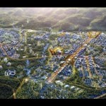 Desain Kawasan Inti Pusat Pemerintahan atau KIPP Ibu Kota Negara Nusantara. ANTARA/HO-Kementerian PUPR.-1679554513