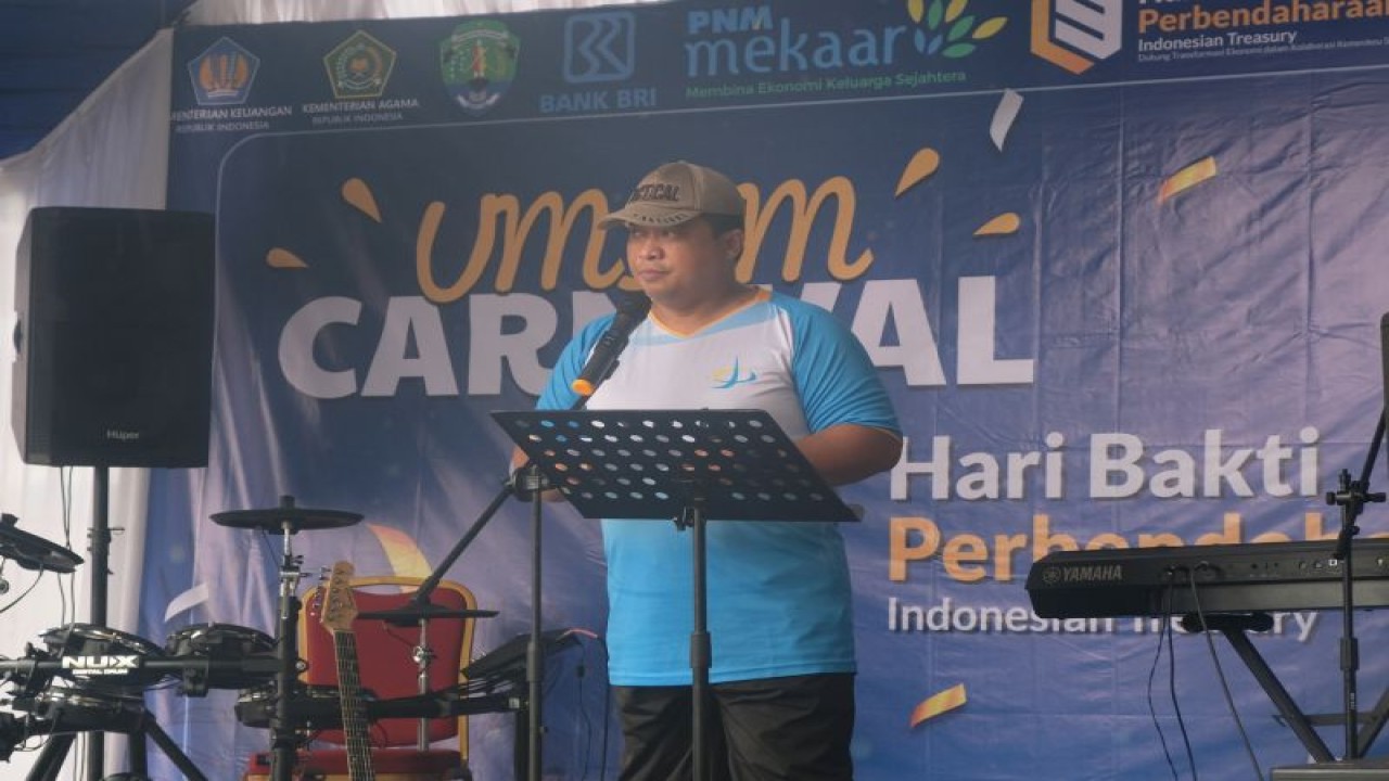 Pelaksanaan Tugas Kepala Kanwil DJPb Kaltara Adi Widyandana. (ANTARA/HO-Kanwil DJPb Kaltara)