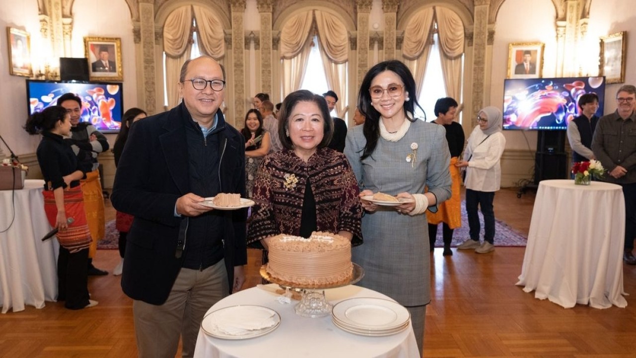 Dubes Rosan sebut Mari Elka Pangestu mentor dan sahabat yang luar biasa/Instagram