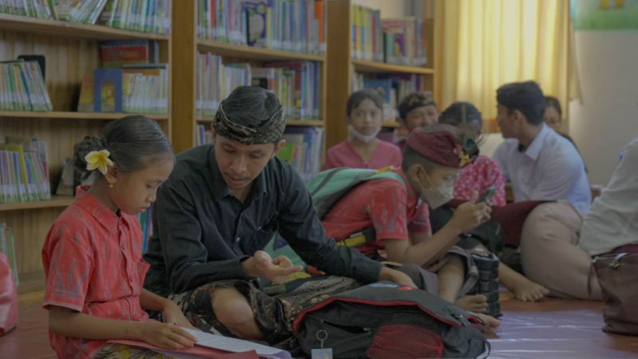 Pemilihan Duta Literasi Anak untuk jenjang SD dan SMP di Badung. ANTARA/HO-Pemkab Badung