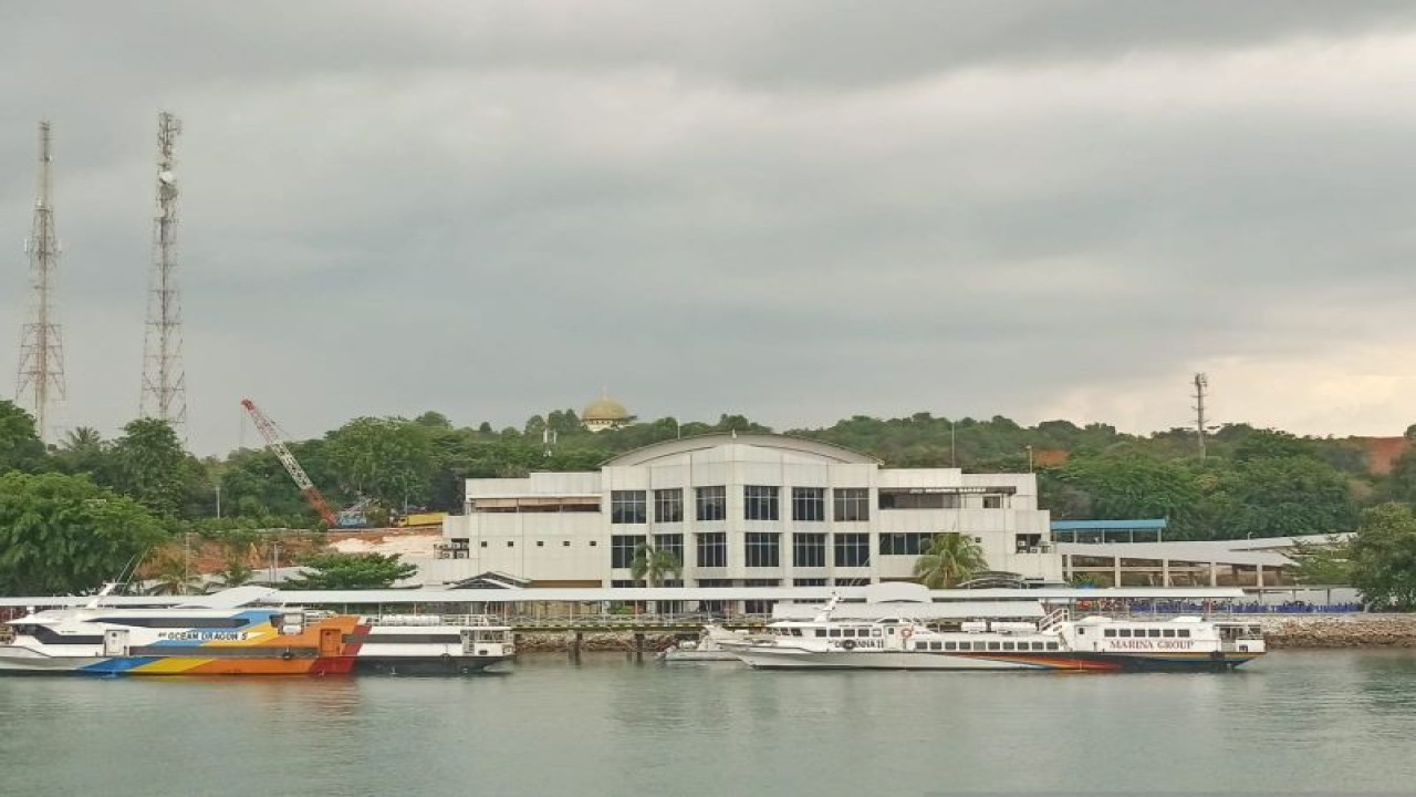 Pelabuhan feri Telaga Punggur (ANTARA/Yude)