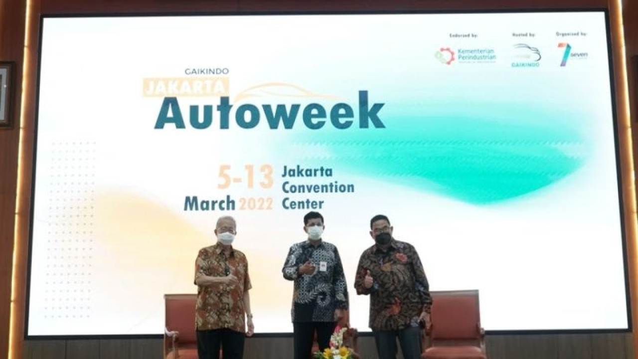 Acara sosialisasi pameran GJAW kepada para APM di Kementerian Perindustrian (ANTARA/HO)