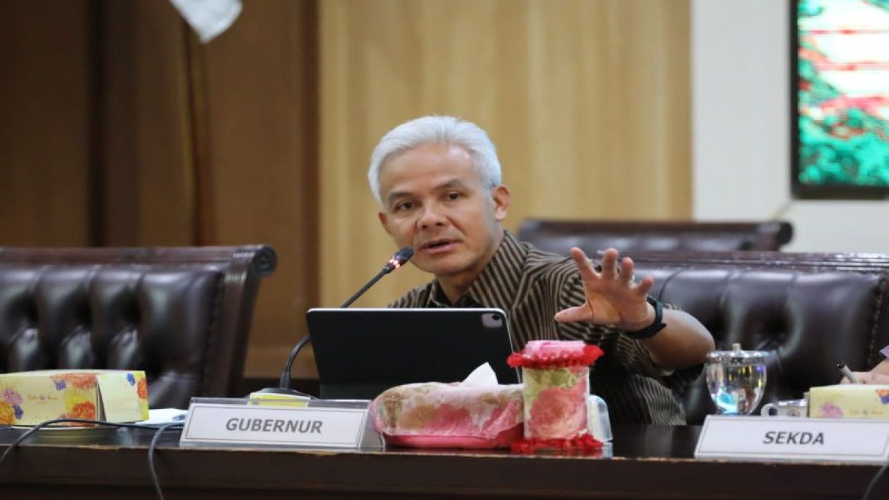 Gubernur Jawa Tengah Ganjar Pranowo. (ANTARA/HO-Humas Pemprov Jateng)