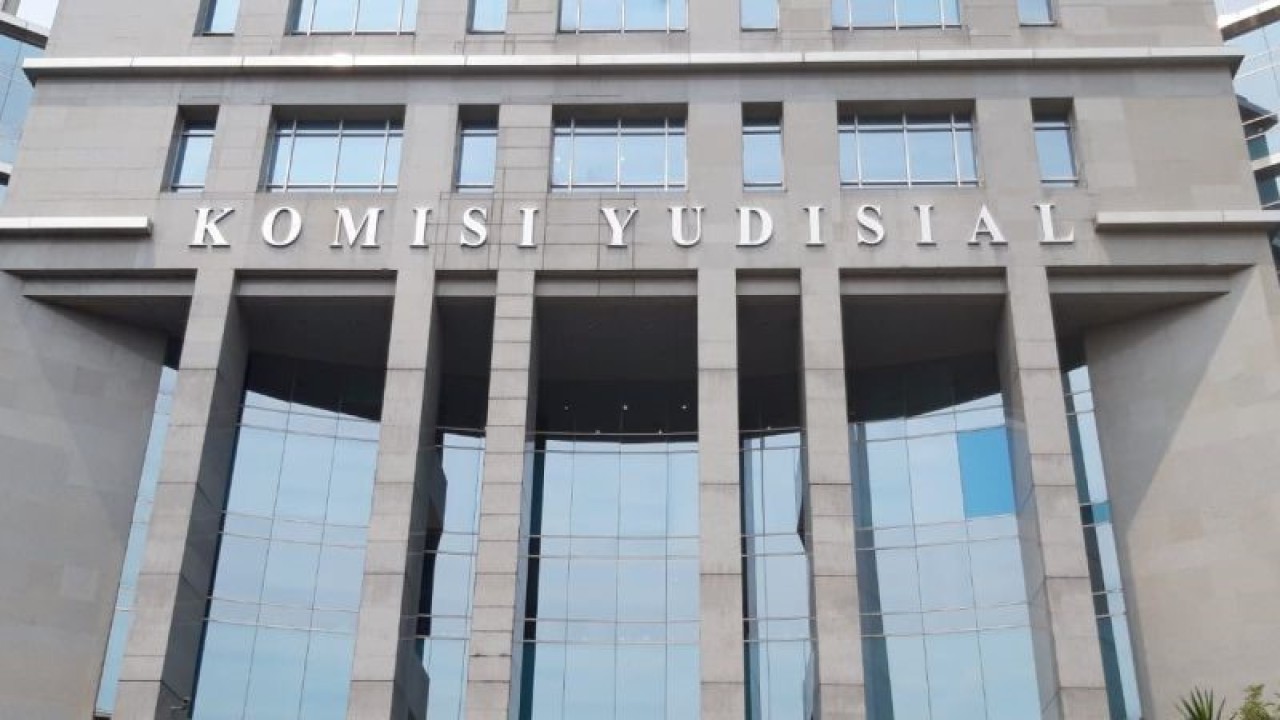 Gedung Komisi Yudisial di Jakarta Pusat. (ANTARA/Muhammad Zulfikar).