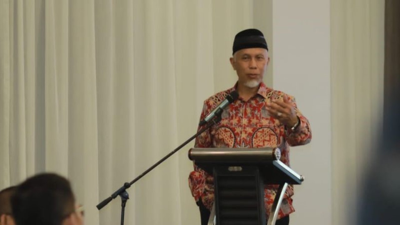 Gubernur Sumatera Barat, Mahyeldi. (ANTARA/Biri Adpim Sumbar)