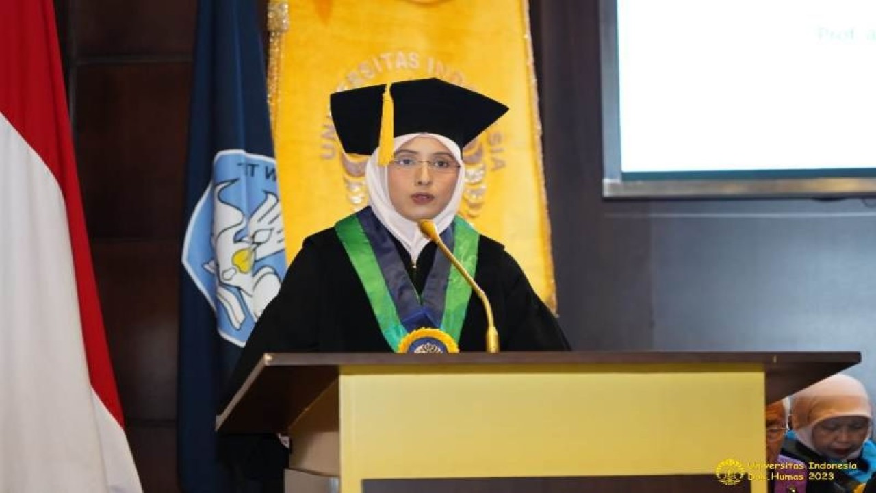 Guru Besar Tetap dalam Bidang Ilmu Biokimia Fakultas Farmasi Universitas Indonesia (UI) Prof. apt. Rani Sauriasari, M.Med.Sci., Ph.D., (FOTO ANTARA/HO: Humas UI))