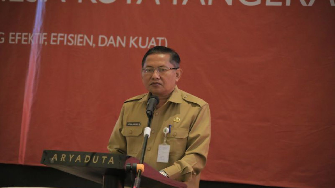 Sekretaris Daerah Kota Tangerang yakni Herman Suwarman