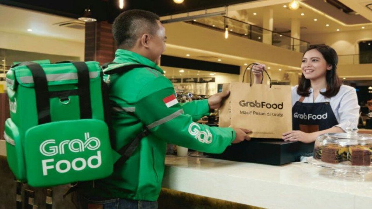Ilustrasi layanan Grab Food. (ANTARA/HO/GrabAds)