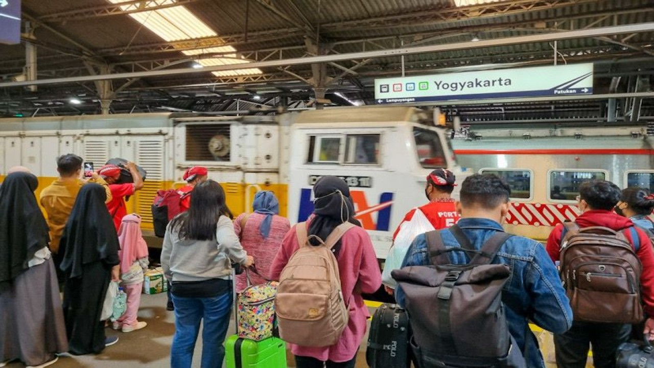 Ilustrasi - Suasana Stasiun Tugu Yogyakarta (ANTARA/HO-Humas Daop 6 Yogyakarta)