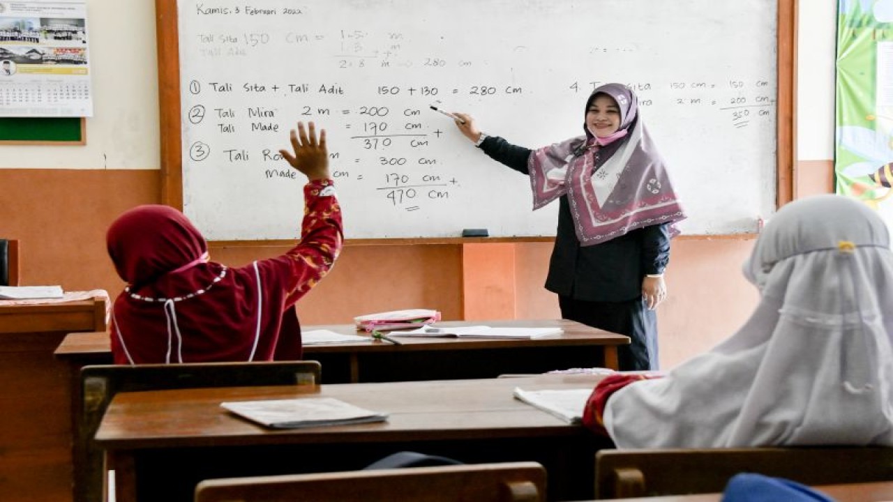 Implementasi Kurikulum Merdeka di Jakarta, Selasa (21/3/2023). (ANTARA/HO-Kemendikbudristek)