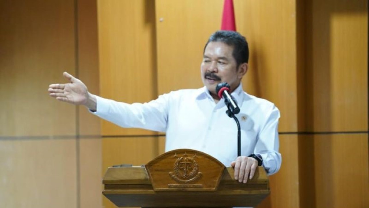 Jaksa Agung Republik Indonesia Sanitiar Burhanuddin. ANTARA/HO-Kejaksaan Agung