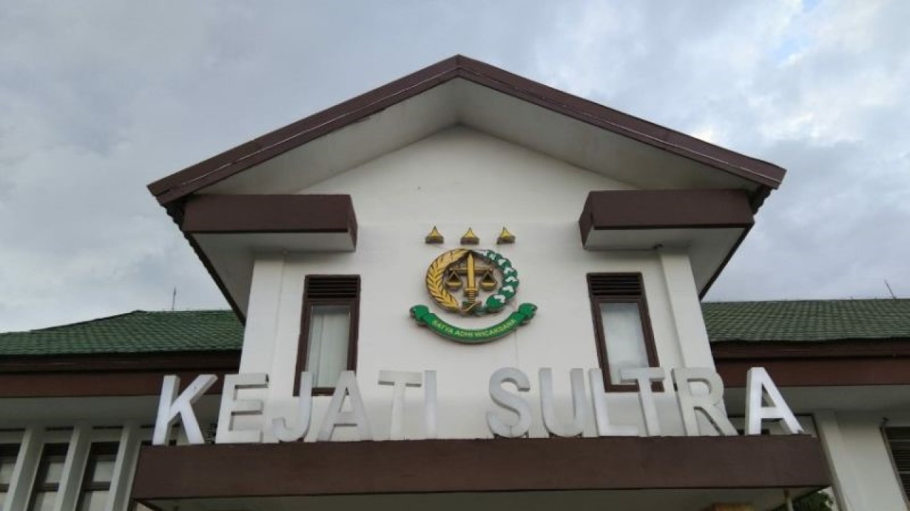 Kantor Kejaksaan Tinggi Sulawesi Tenggara. ANTARA/Harianto