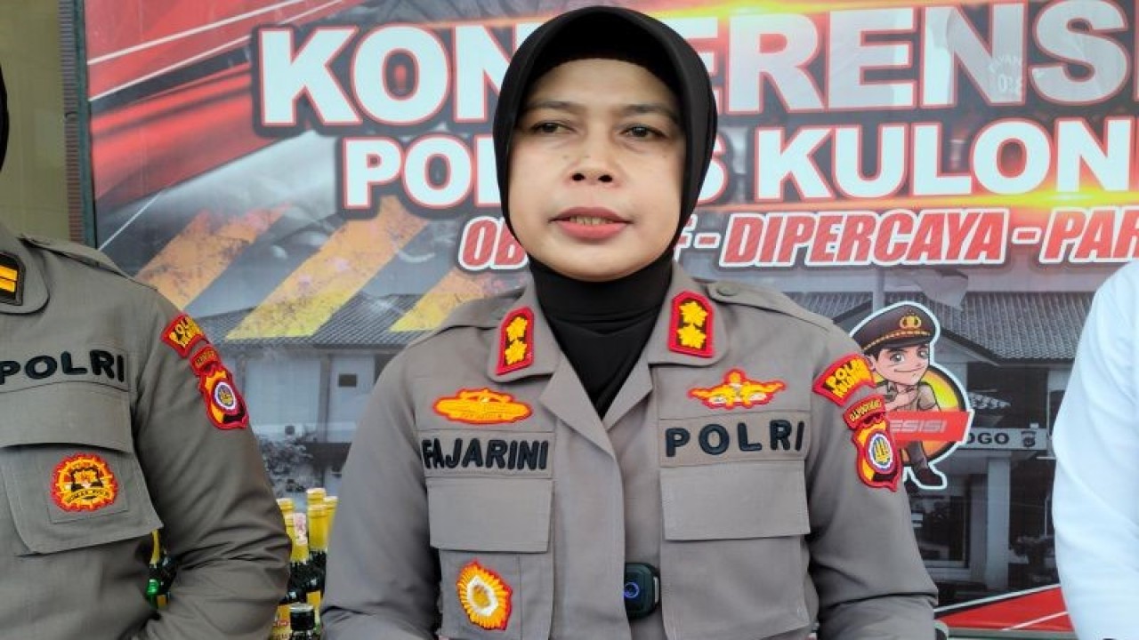 Kapolres Kulon Progo AKBP Muharomah Fajarini. (ANTARA/Sutarmi)