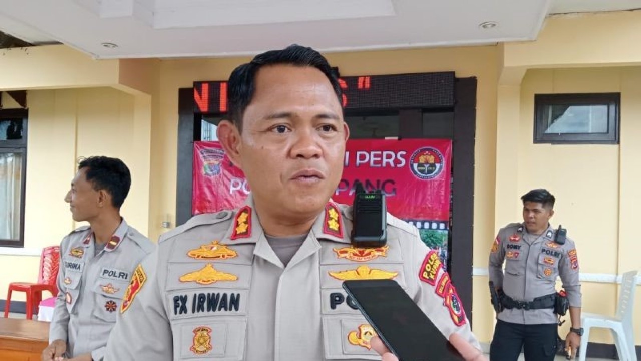 Kapolres Kupang Polda Nusa Tenggara Timur AKBP FX Irwan Irianto (ANTARA/Benny Jahang)