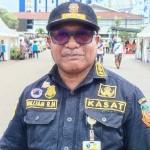 Kepala BPBD Papua William Manderi. (ANTARA/Evarukdijati)-1678069522