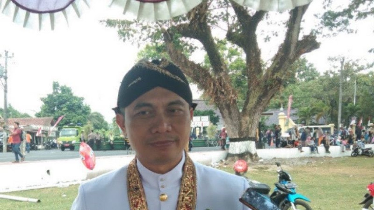 Kepala Dinas Kebudayaan Kabupaten Bantul, Daerah Istimewa Yogyakarta, Nugroho Eko Setyanto (ANTARA/Hery Sidik)