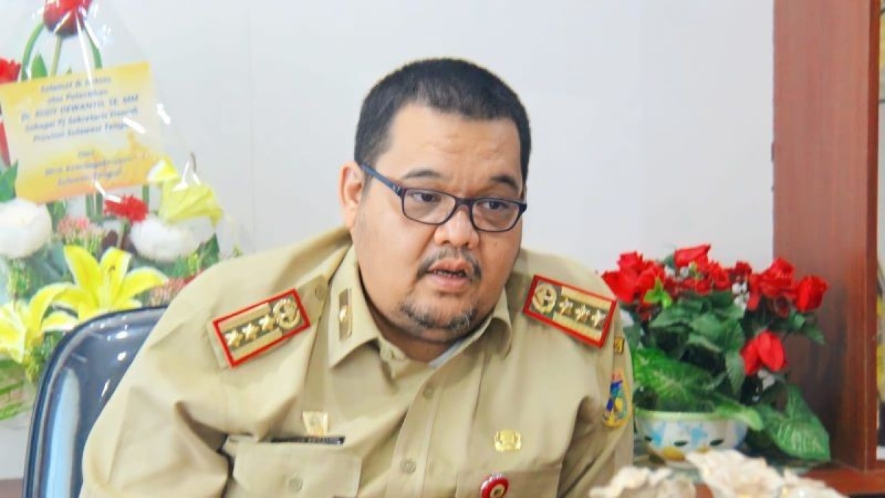 Kepala Dinas Perindustrian dan Perdagangan Provinsi Sulteng, Richard Arnaldo (DOK ANTARA)